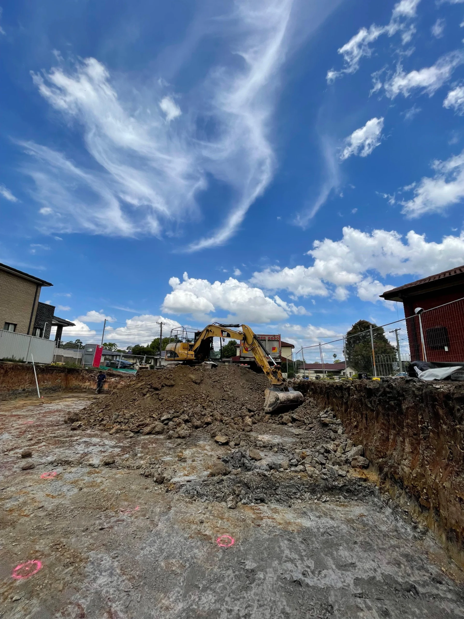 haulage & civil services truck excavator